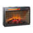 Infrared Quartz Woodlog Fireplace Insert with Brick Design-114137762