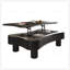 Table basse à plateau relevable avec panneaux cannelés, rangement dissimulé et système de levage hydraulique silencieux pour les salons modernes-1127918240