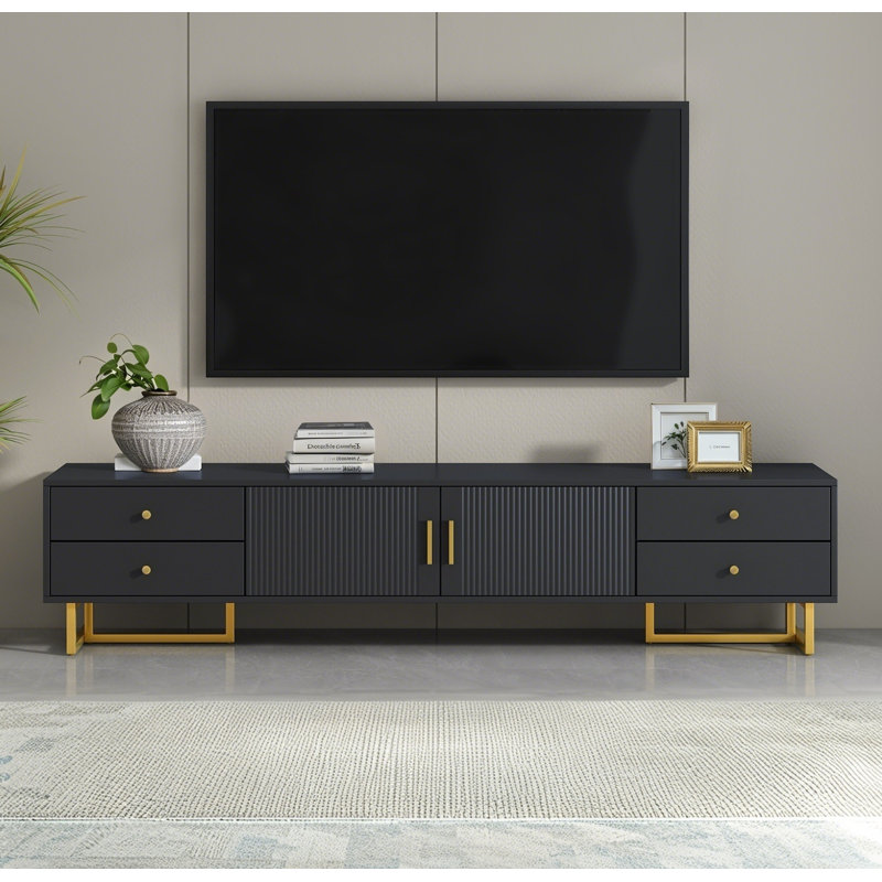 Modern 65'' TV Stand With Storage,Entertainment Centre TV Media Console Table