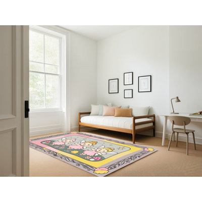 Tapis fantaisie East Urban Home