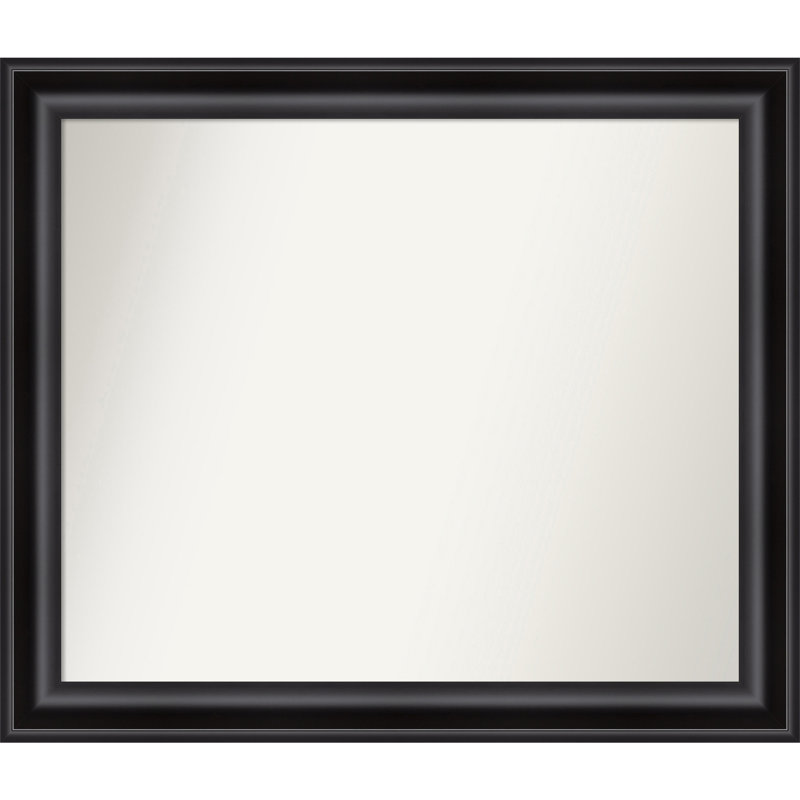 Miroir d'appoint mural en plastique Churchton, 35,75 po x 41,75 po