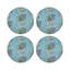 Sous-verres ronds en cuir Monkey-119015277