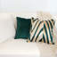 Housse de coussin en jacquard de Noël vert et vert à motif en V-101041935-101041938