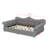 Contemporary Upholstered Daybed Featuring Ambient LED and Decorative Studs-449039253