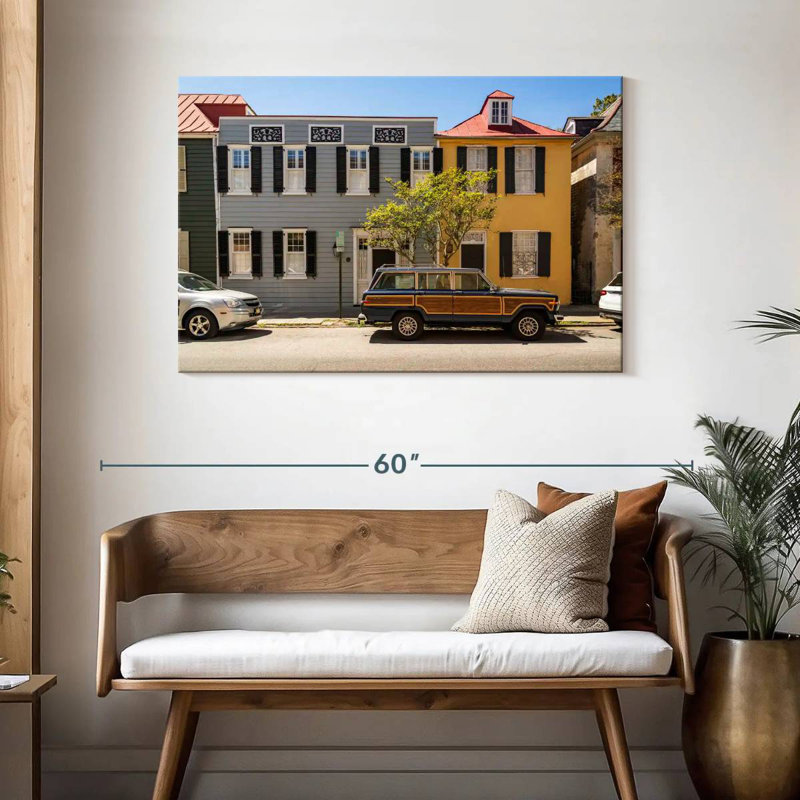 Rorry Houses In Charleston, 30" H x 45" W