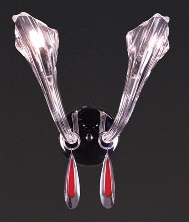 Gaspard Glass Armed Sconce