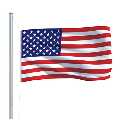 VidaXL US Flag 35.4"x59.1"