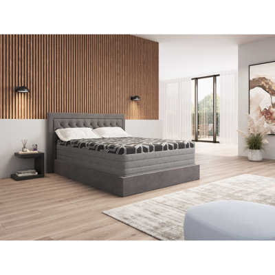 Très grand matelas 14 po - Ultra mousse avec couche de glace rafraîchissante, gel de cuivre de 3 po et graphite, noyau HD pour le soutien, fait en rafraîchissement,