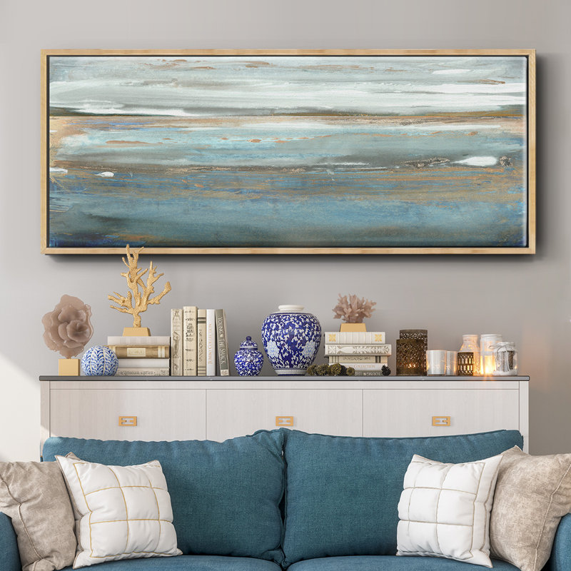 White Roe Morning- Framed Canvas