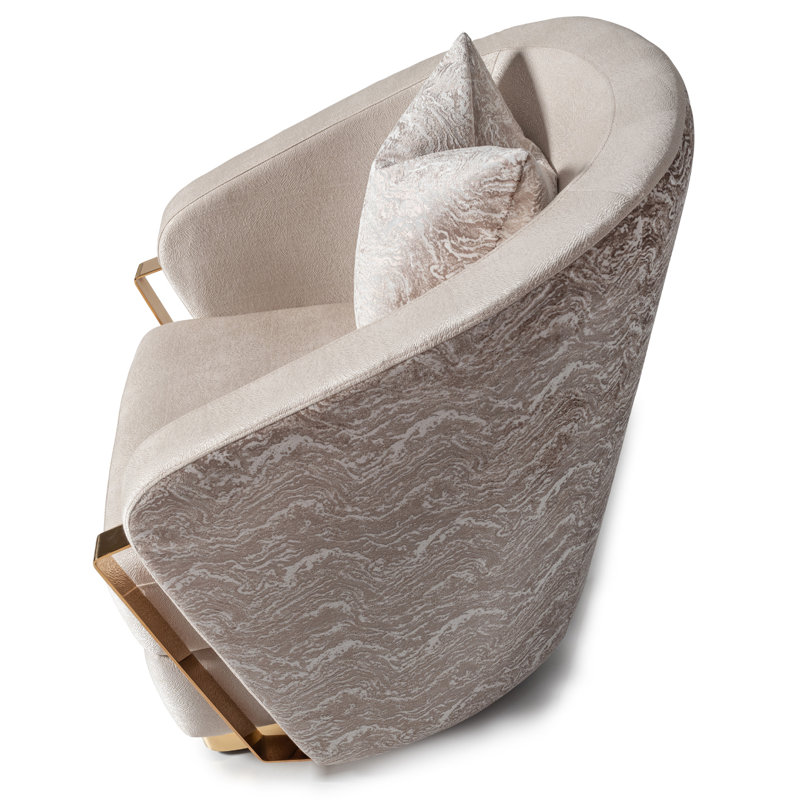 Carmela 32'' Wide Barrel Chair