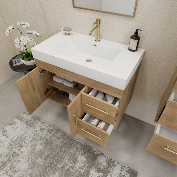 Morenobath 35.7'' Single Bathroom Vanity with Top & Reviews | Wayfair