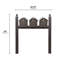 Balmoral Triple Mount Mailbox /w/ Ball Finials & Personalized Door Medallion (3 Mailboxes, Tri-Mount Rack, 3 Medallions)-1273345703-1273004187
