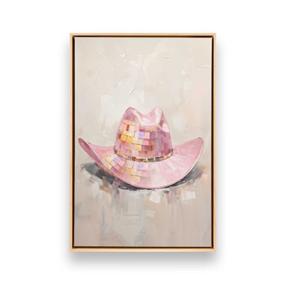 Cowgirl Essentials in Pink II Canvas Print