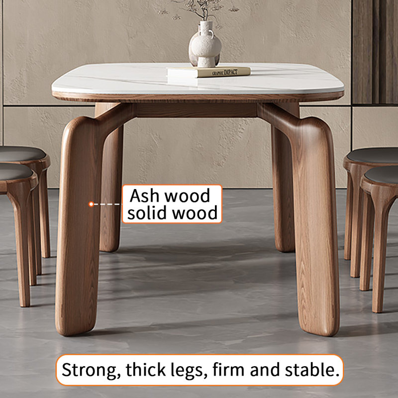 Table de salle à manger de haute qualité, H 29,92 po x L 55,11 po x l 31,49 po