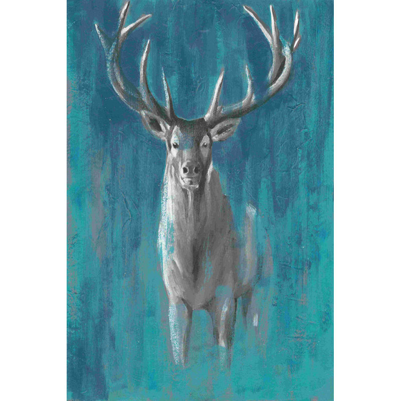 Contemporary Cervidae II, H 48 po x l 32 po