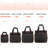 Travel Case, Organizer With Waterproof Bottom And Front Pocket For Charging Cables And Accessories