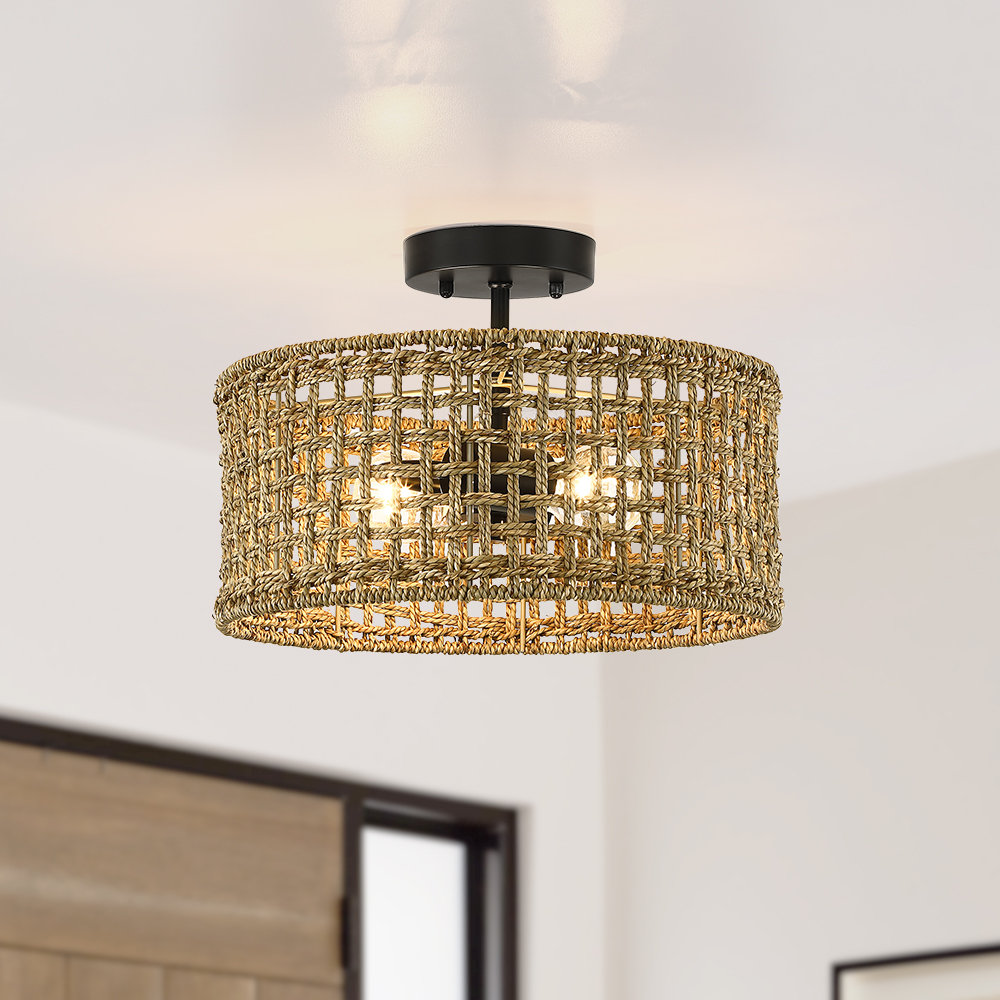 Nevarez Semi Flush Mount Bay Isle Home™