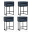 Tabouret de comptoir moderne avec structure en métal-124062060