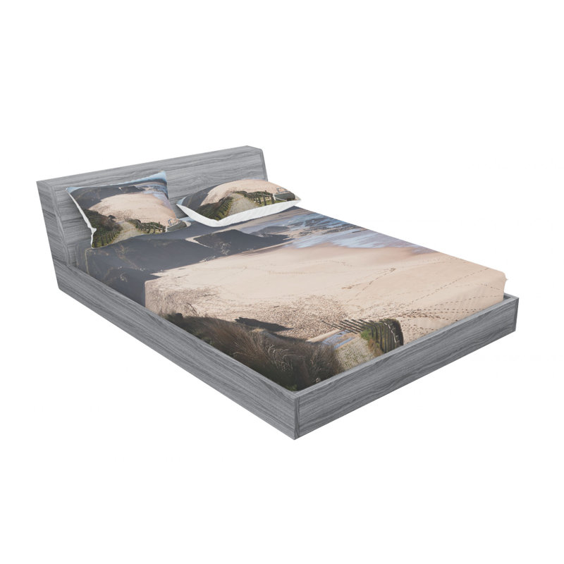 Microfiber Sheet Set, Full Sheet Set with Fitted Sheet