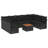  Garden Sofa Set Black