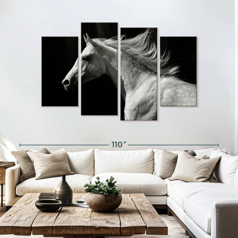 Arabian Horse, 54" H x 84" W