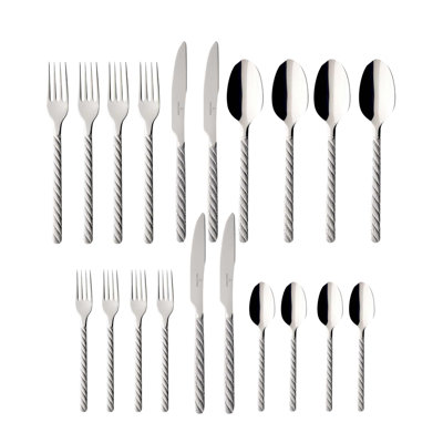 Montauk Service 18/10 Stainless Steel 20 Piece Flatware Set, Service for 4