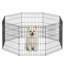 Parc pour animaux 8 panneaux Puppy Pet Playpen-57902464-60801702