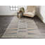 Tapis gris noué à la main Ana-1494289712