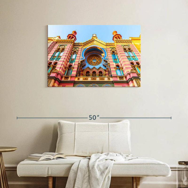 Adella Jubilee Synagogue, 24" H x 36" W