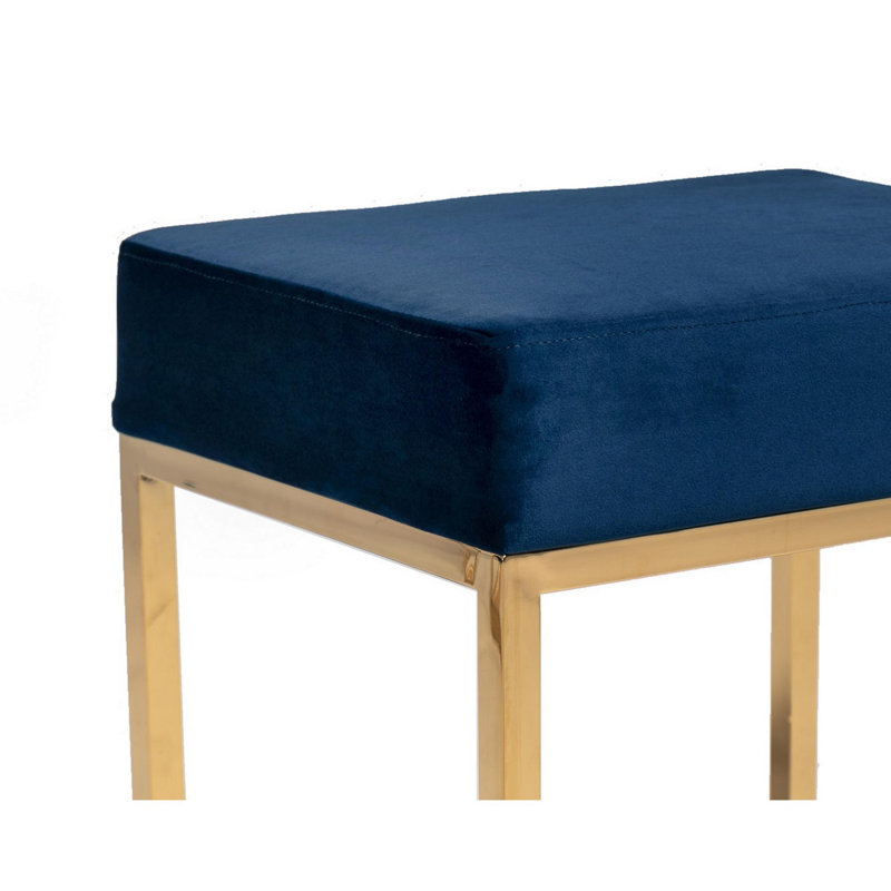Repose-pieds 18 po, Bleu