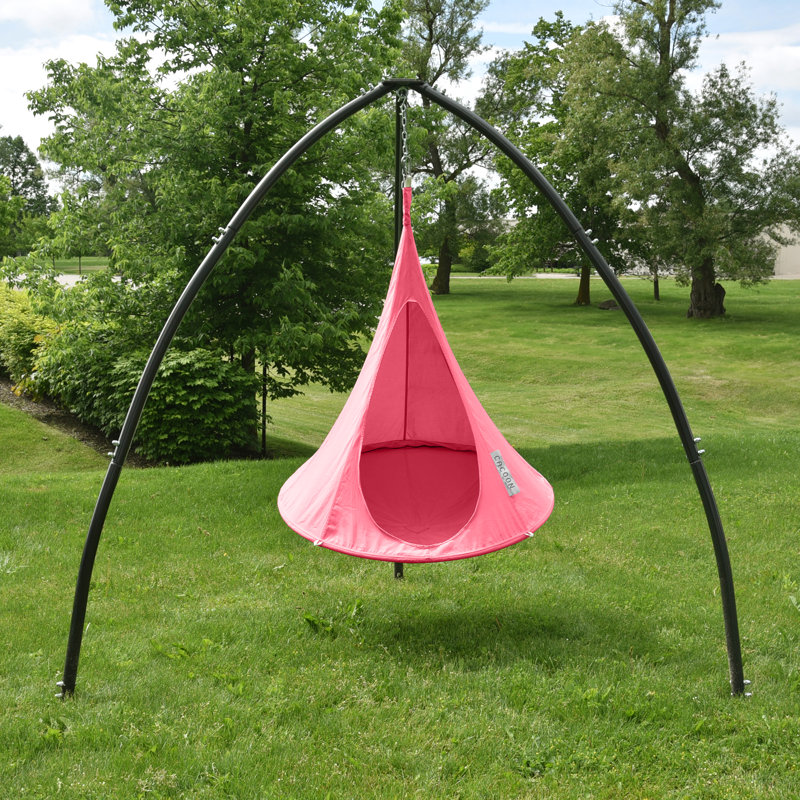 Cacoon - Island Vibe Hanging Chair, Pink, 120cm H x 120cm W x 120cm D