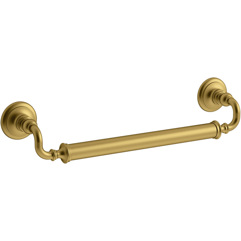Kohler Artifacts Grab Bar, 24"W, Vibrant French Gold