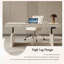 Bureau debout 55,25 po Modern White-1247941055
