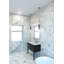 Ensemble de meuble-lavabo simple 42 "avec comptoir à surface solide Luxe-1312495826