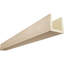 Poutre de plafond 3 côtés en faux bois Endurathane Rough Cedar (poutre en U)-96270191-105323837-105323833
