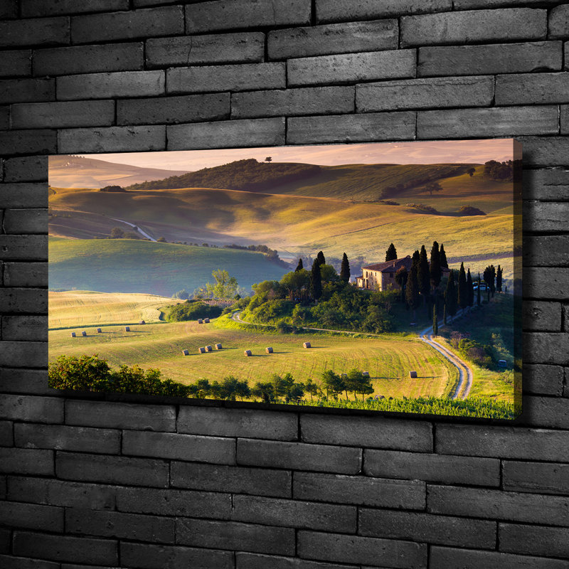Tuscany Italy - Wrapped Canvas Print