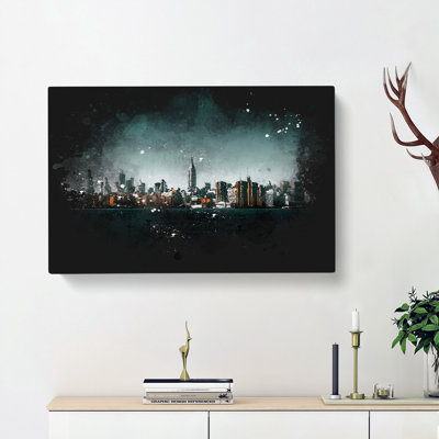 New York City View - Wrapped Canvas