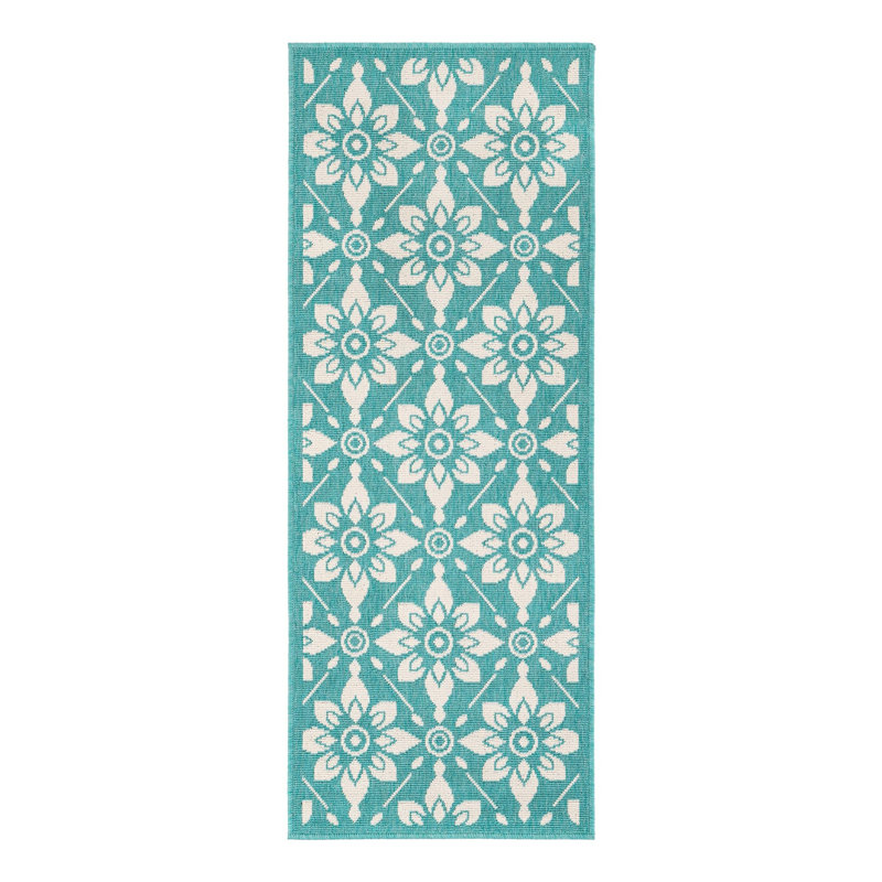 Indoor/Outdoor Trellis Area Rug, Runner 2' x 5'1"