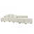 Tissu beige est en rupture de stock