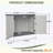 Horizontal Storage Cabinet with Removable Shelf