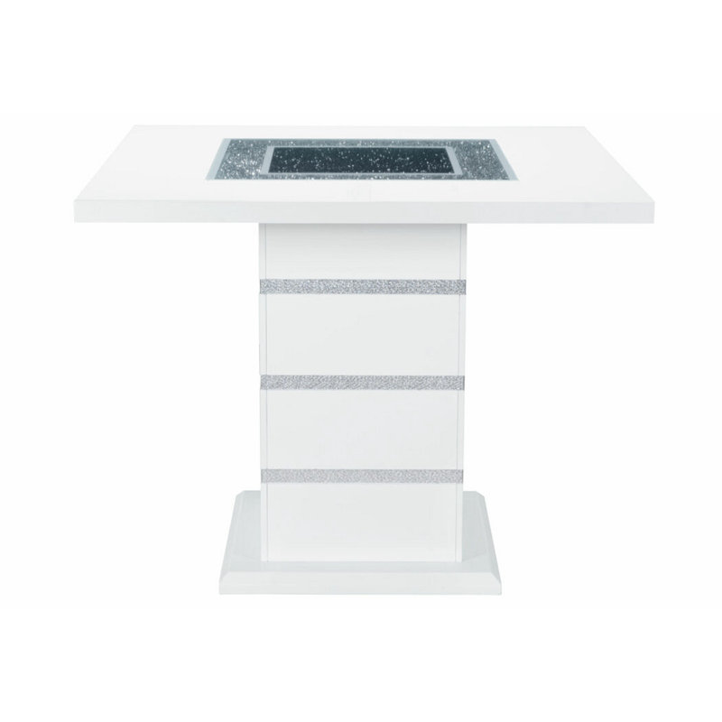 TABLE DE BAR ARIYA BLANC