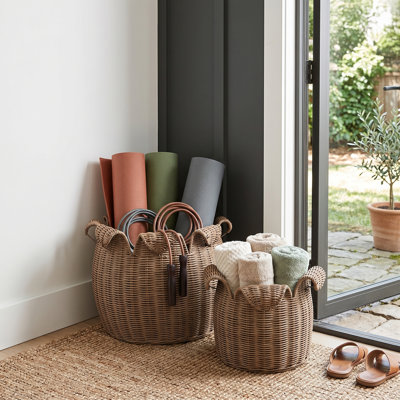 Paniers de rangement en rotin Bostrom