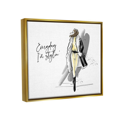 «Every Day I'm Stylin 'Fashion», estampe numérique par Alison Petrie