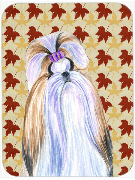 East Urban Home Shih Tzu Portrait Glass Cutting Board