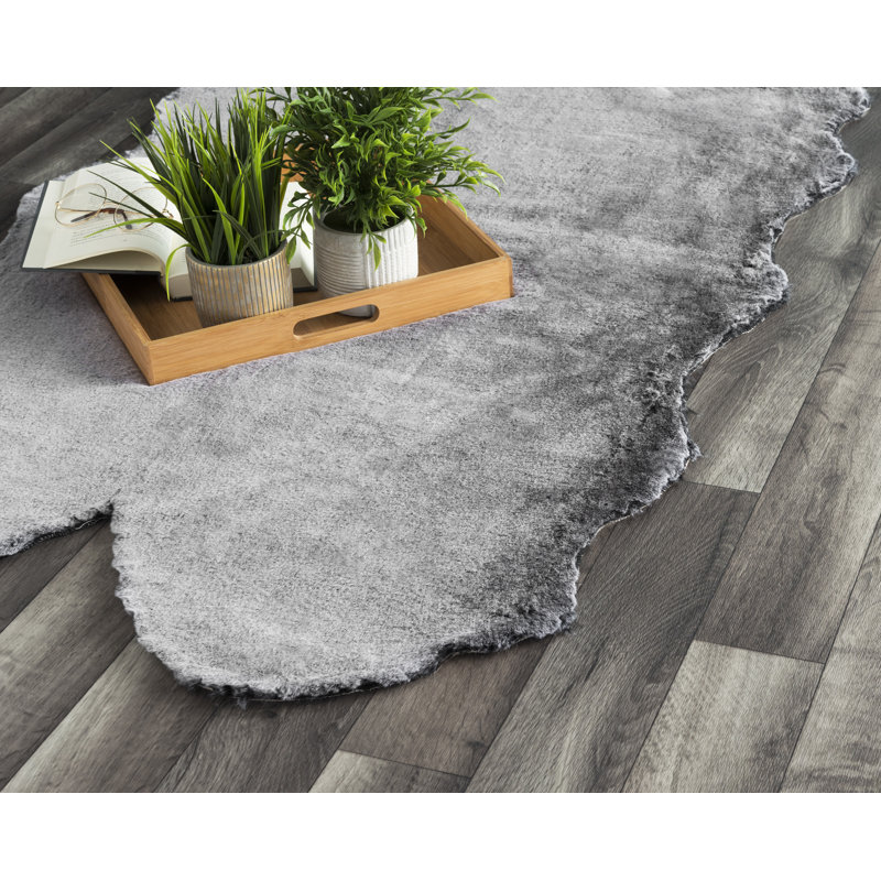 Gothurd Sheepskin Washable Indoor Rug