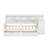 Multi-functional Bed with Study Desk and Built-in Bookshelf-1205306718-1205306713