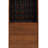 Wiesta Walnut Finish Wine Cabinet