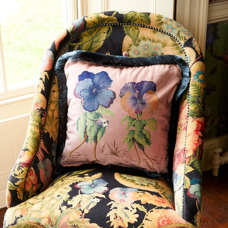 Love Letter Throw Square Pillow Cover & Insert