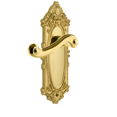 Grandeur Grande Victorian Plate Single Dummy with Newport Lever