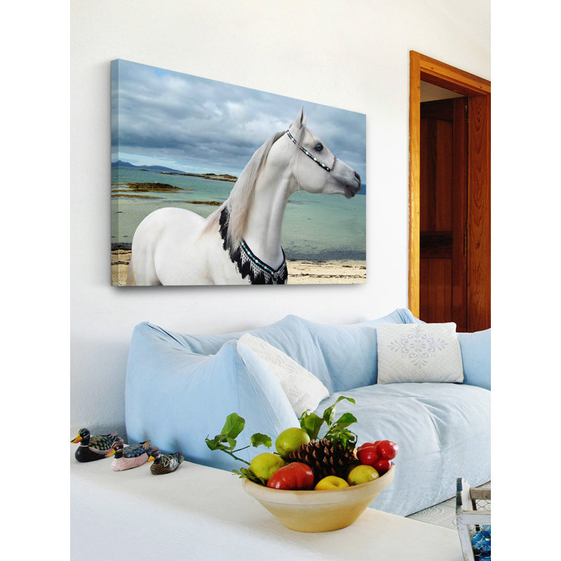 Arabian Sea by Maggie Dee - Wrapped Canvas Print, 102cm H x 152cm W x 4cm D